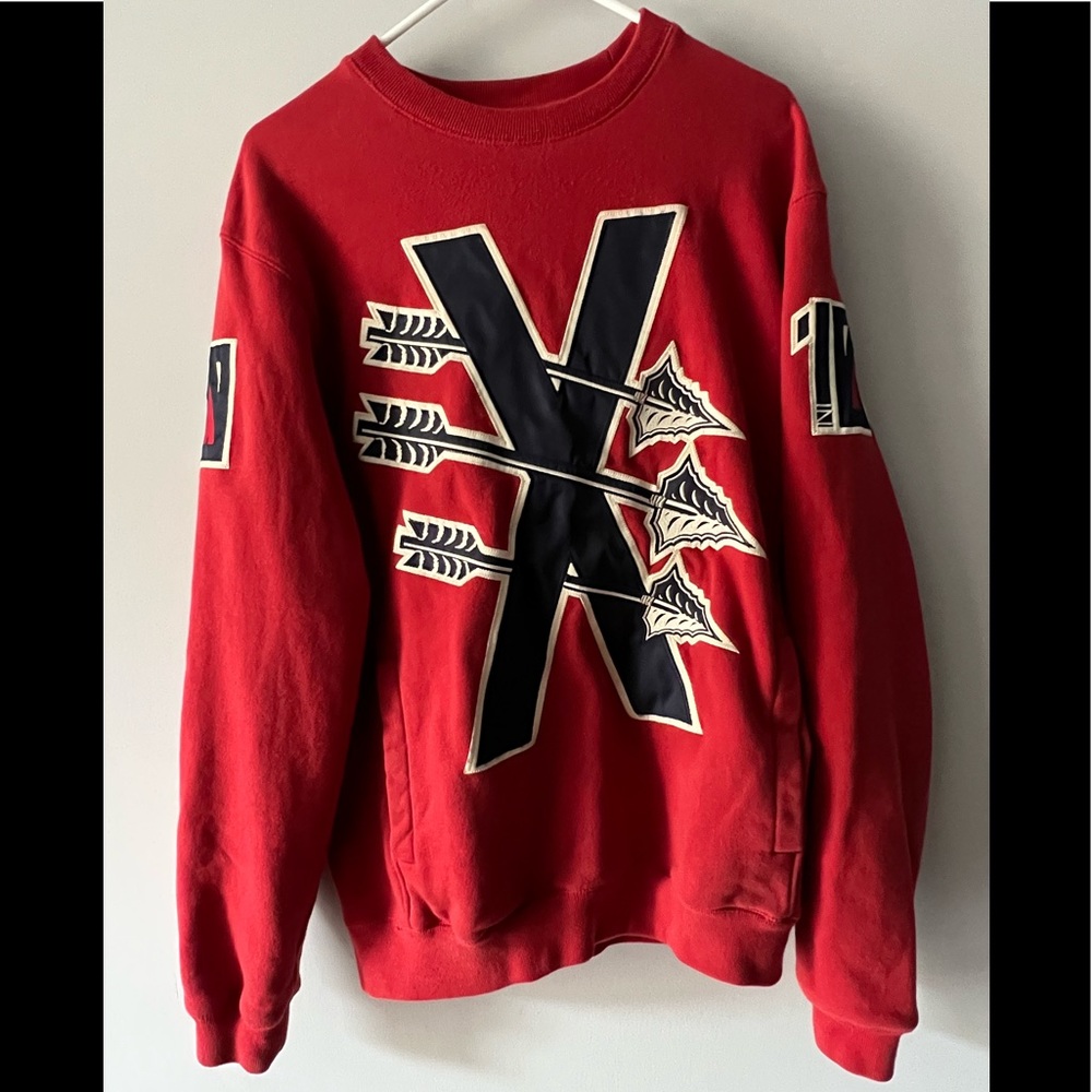 10 DEEP Chieftains Hockey Crew Neck size L large